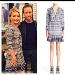 Veronica Beard Agathe Silk Mini Dress Size 4